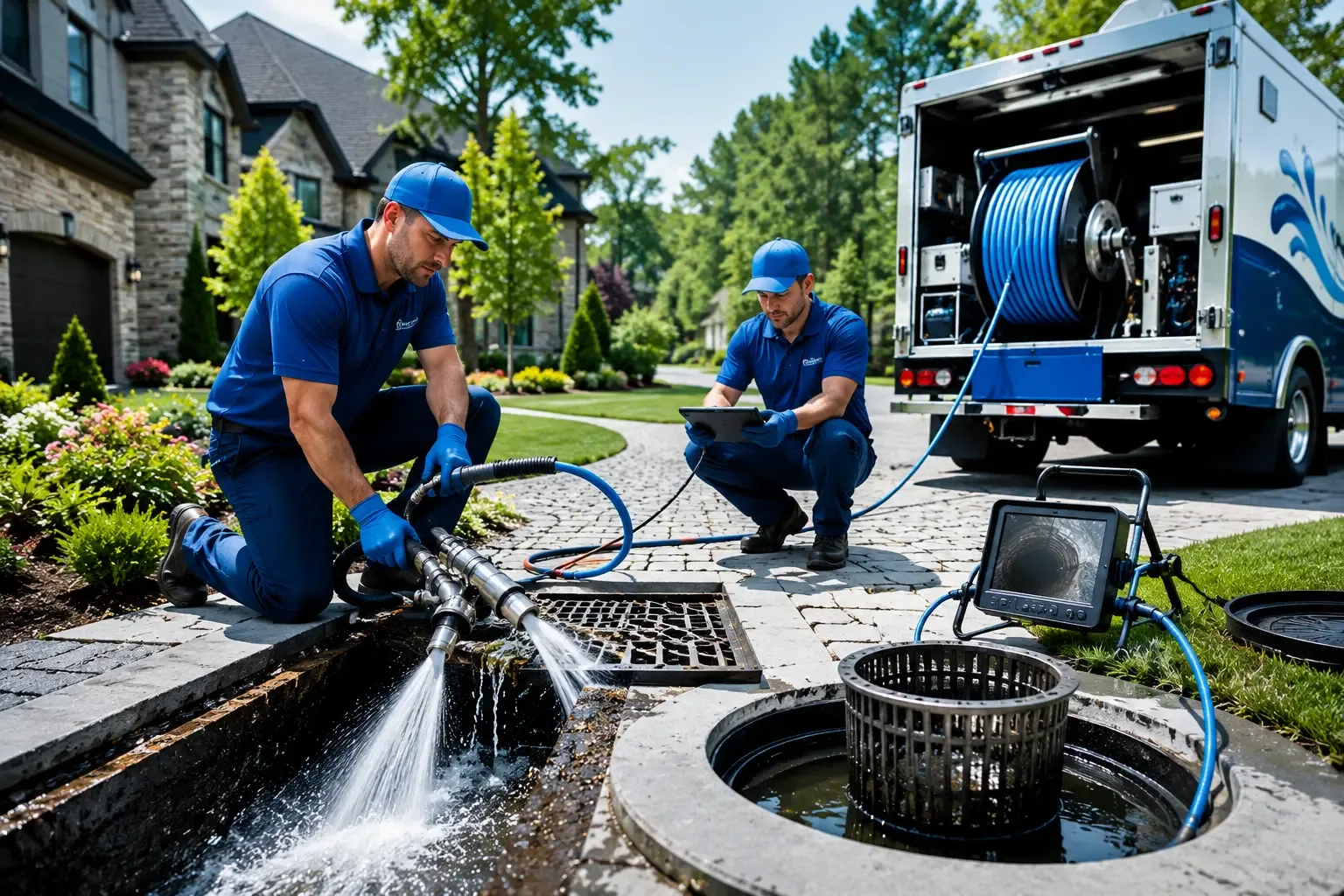 Local outdoor drain cleaning professionals in Brodnax, VA